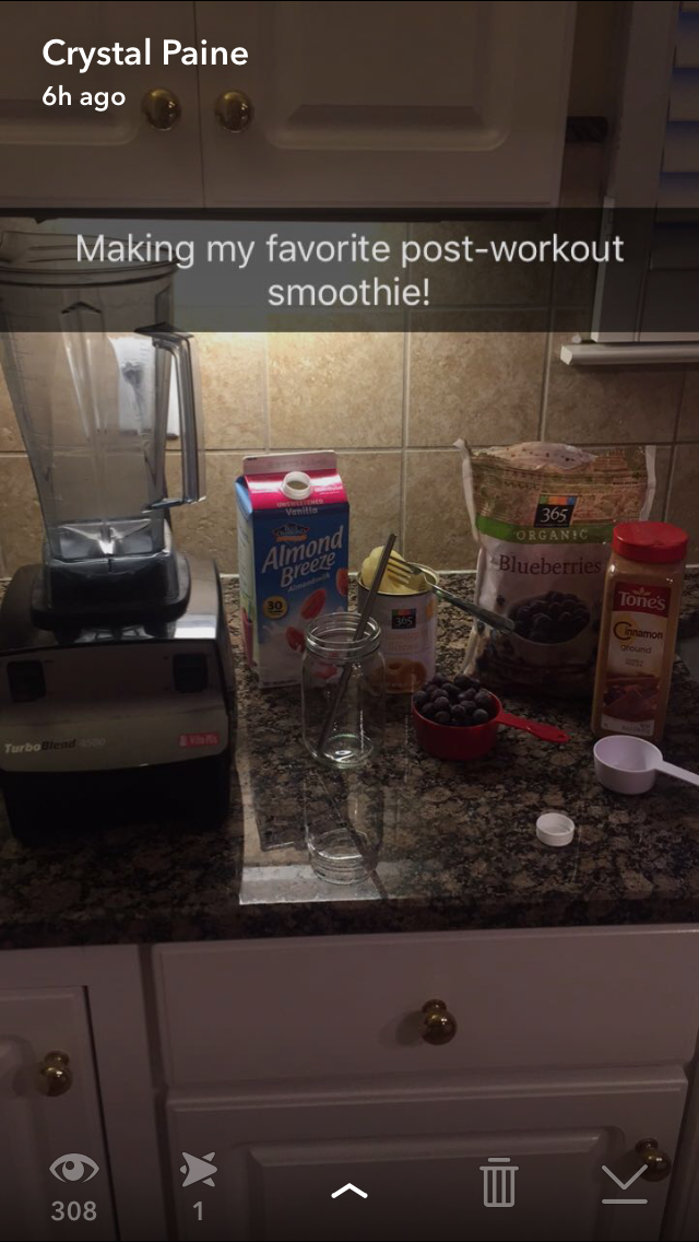 My Favorite Post-Workout Smoothie