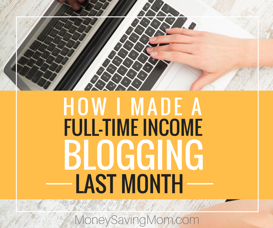 Make a full-time income blogging!