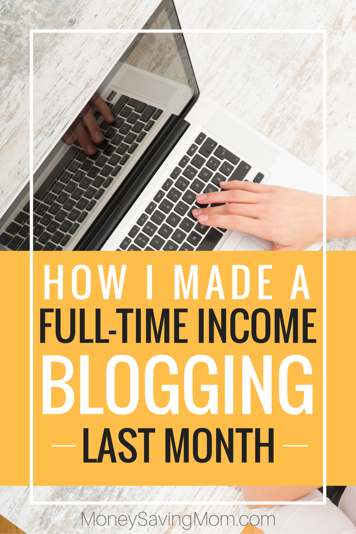 Make a full-time income blogging! 