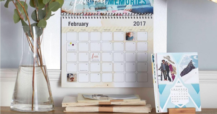 Shutterfly: Free Easel Calendar or 8×11 Wall Calendar (just pay shipping)