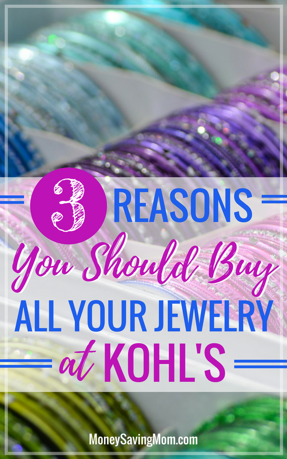 Why You Should Buy ALL Your Jewelry at Kohl's! These are GREAT savings tips!!