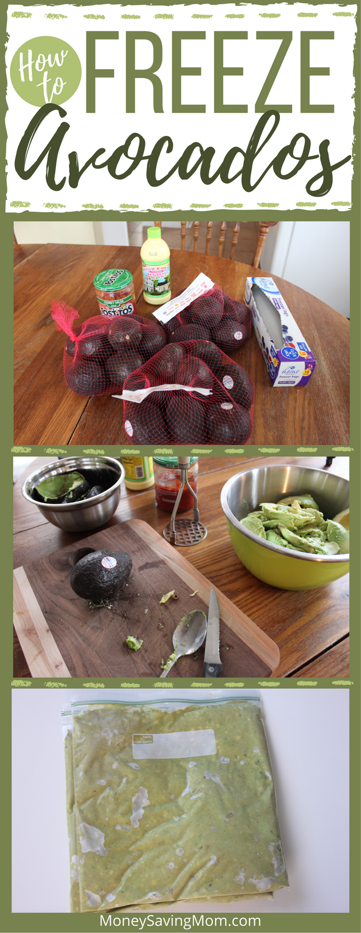 Yes -- you can freeze avocados! Read this post to find out how! It's actually SUPER simple!