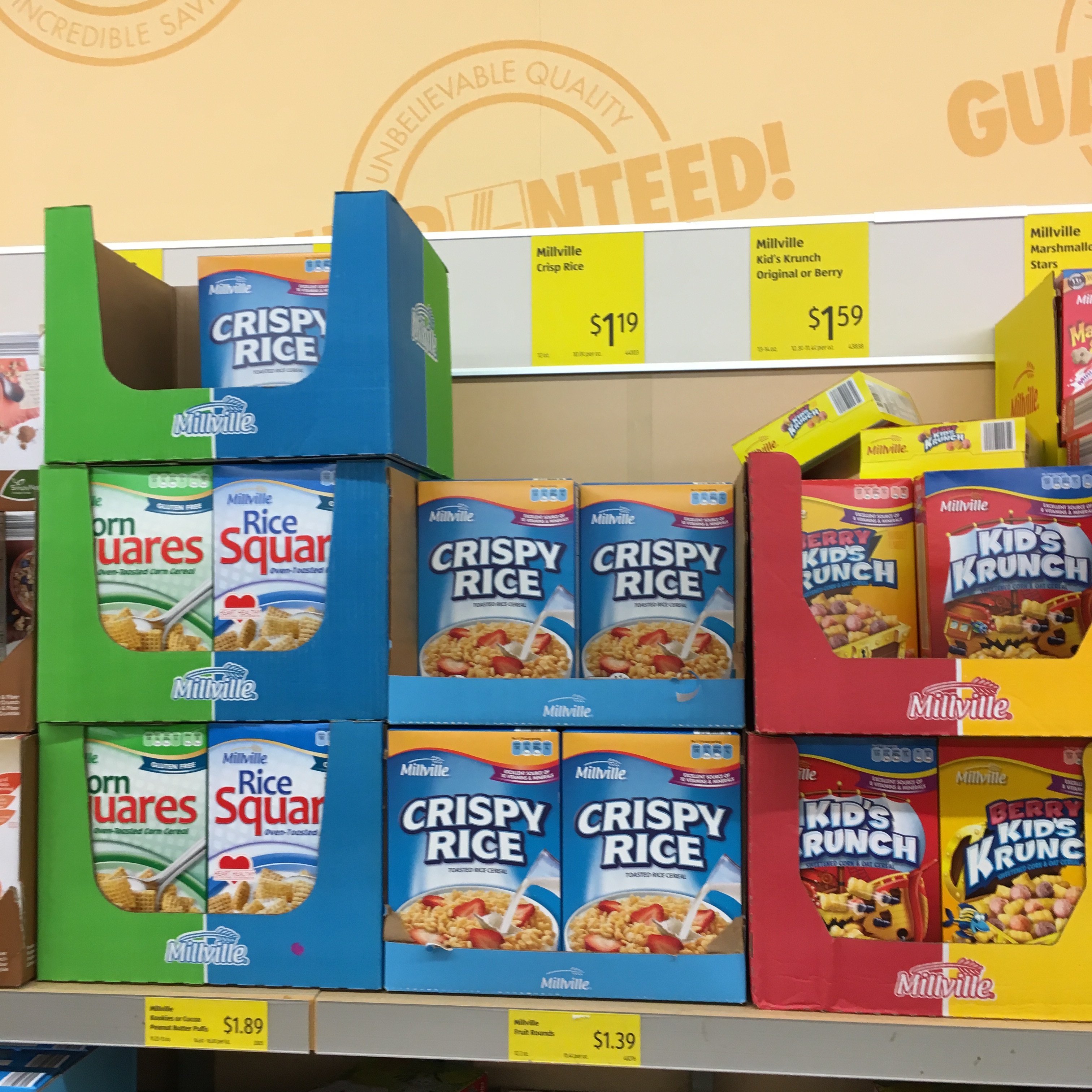 best things to buy at aldi: cereal