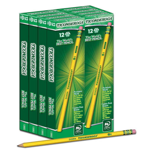 Amazon.com: Ticonderoga Pencils, 96-count for just $10.19!