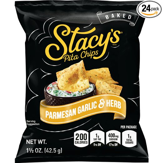 Amazon.com: Stacy's Parmesan Garlic & Herb Flavored Pita Chips, Pack of 24 just $10.61 shipped!