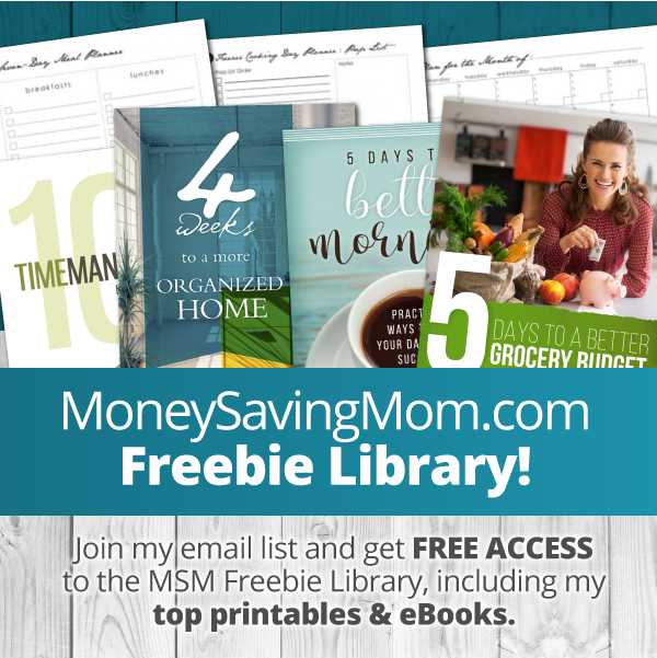 Best Freebies from MoneySavingMom library