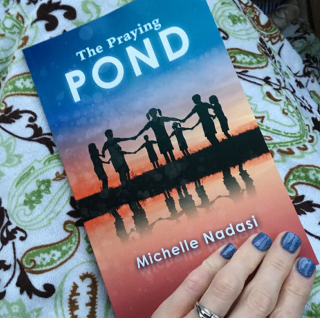 close-up photo of The Praying Pond book