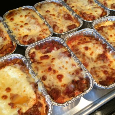 Mini Make Ahead Freezer Lasagna - Money Saving Mom