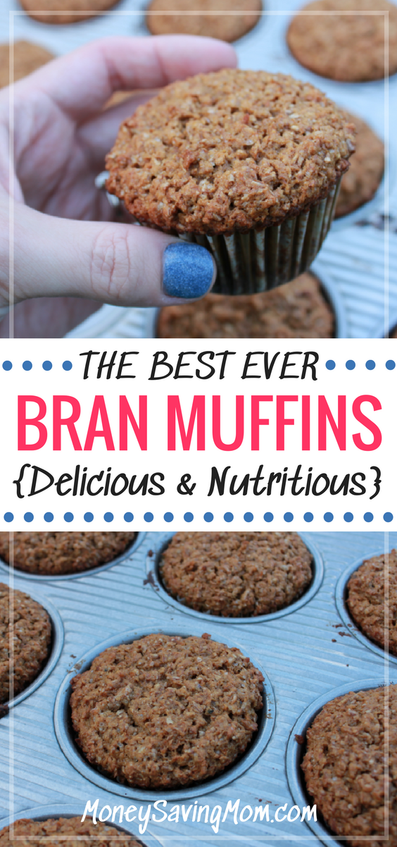 These are the BEST bran muffins of all time! They are SO delicious, packed with nutrition, and easy to make!