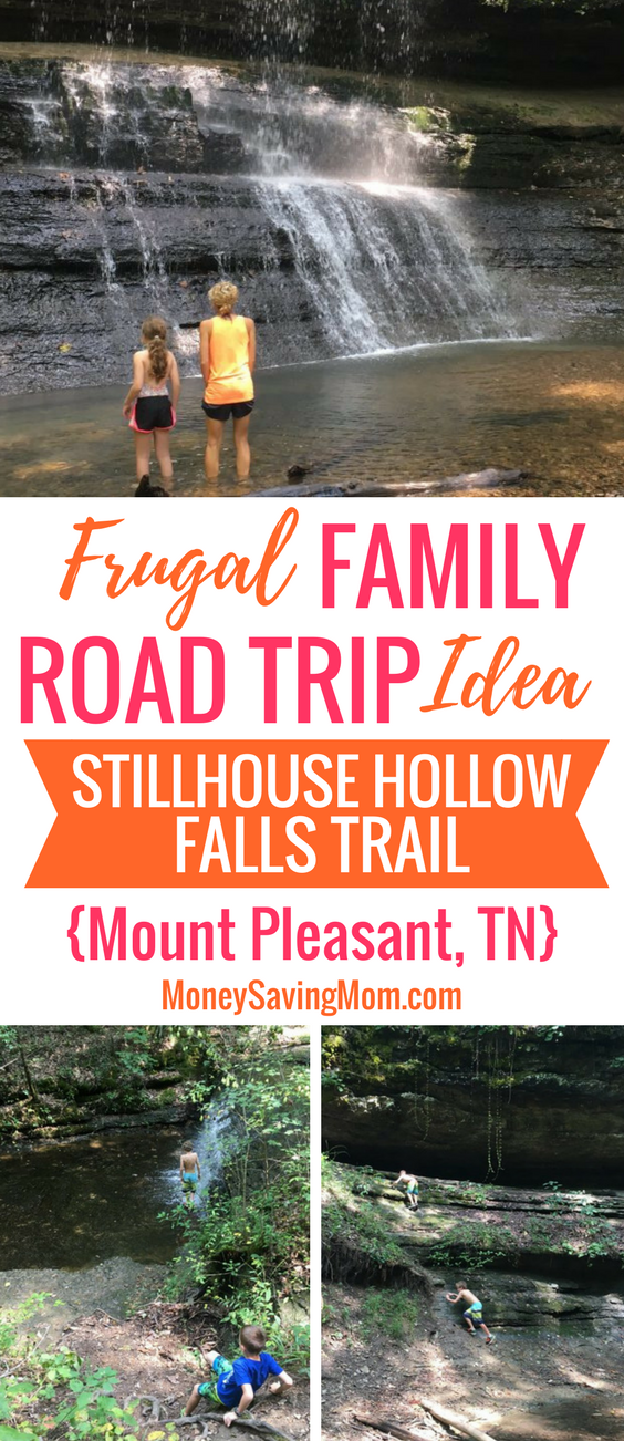 Looking for some frugal family fun in TN? Check out this FREE idea: the Stillhouse Hollow Falls Trail!