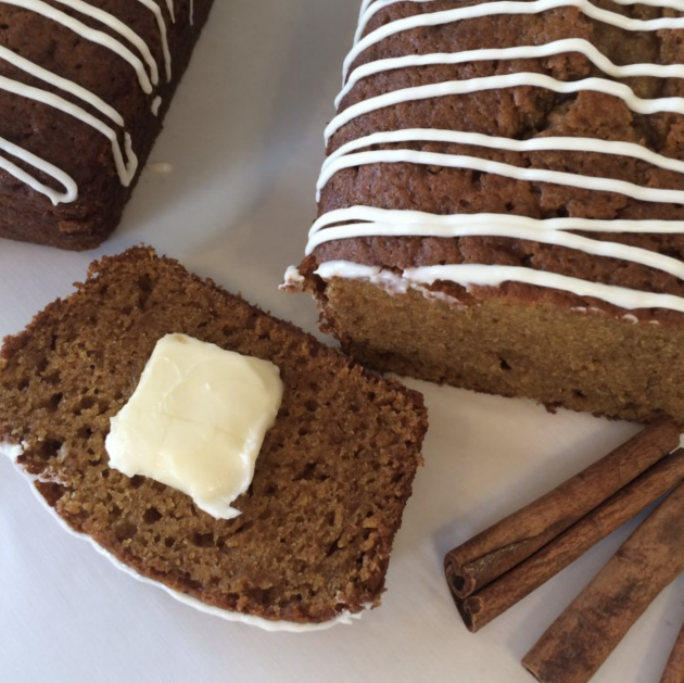 Simple Pumpkin Bread with Canned Pumpkin