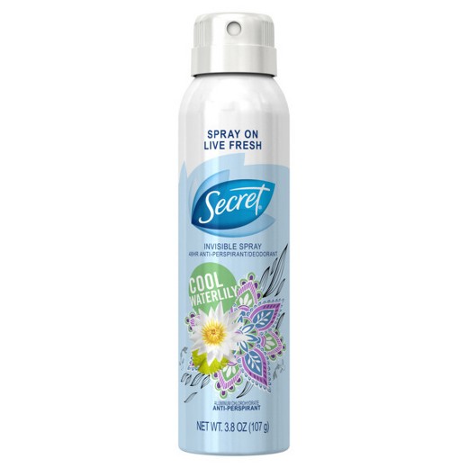 Target: Secret Invisible Spray only $0.32!