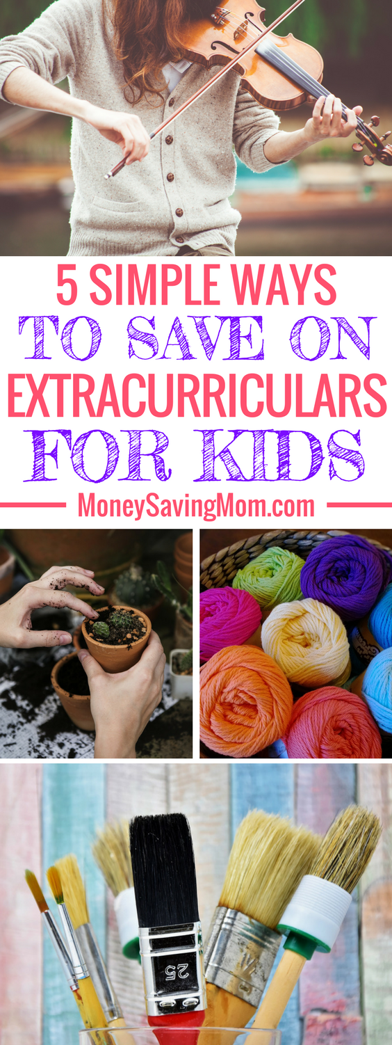 Save on kids extracurricular activities with these 5 simple tips! Fun, educational, and enriching activities don't have to cost a fortune!