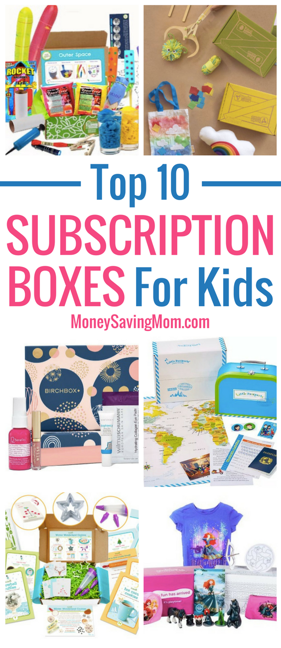 best monthly subscription boxes for kids