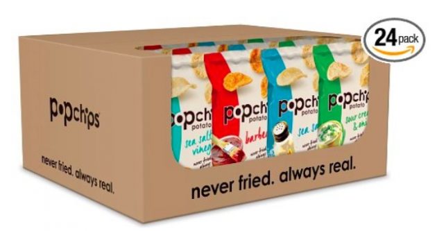 Amazon.com: Popchips Potato Chips Variety Pack, 24 count only $15.67 shipped!