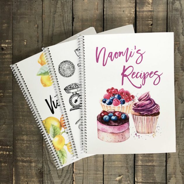 Get a Personalized Kitchen Recipe Journal for just $14.99!