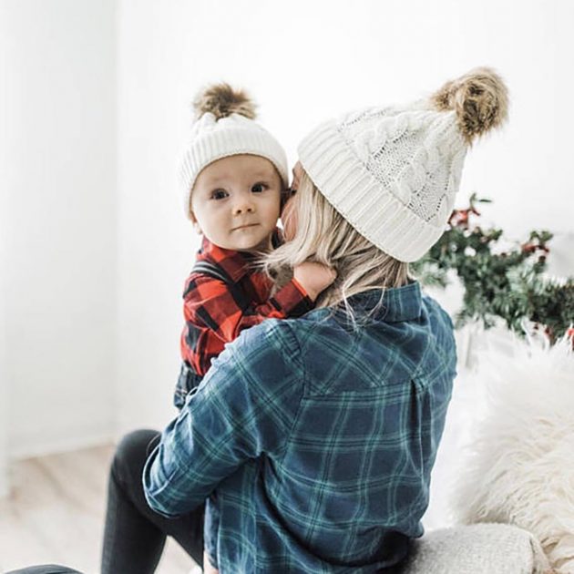 Get a Mom + Me Beanie Set for only $16.95!