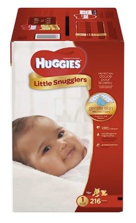 *HOT* Amazon.com: Huggies Little Snugglers Diapers, Size 1 only $0.11 per diaper shipped!