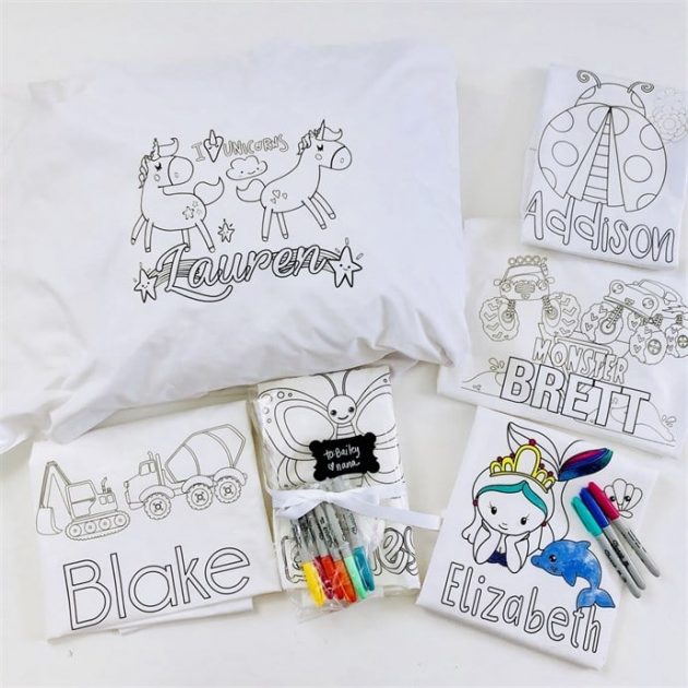 Get Personalized Color-On Pillowcases for just $8.95 each!