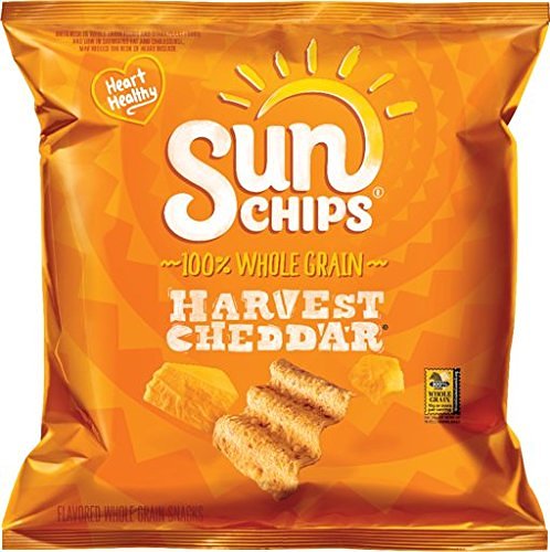 Amazon.com: SunChips Harvest Cheddar Flavored Multigrain Snacks (Pack of 104) only $28.65 shipped!