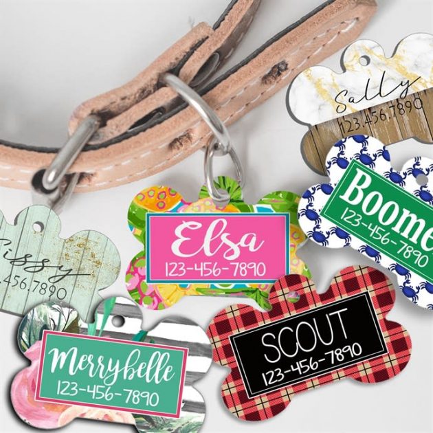 Get a Large Pet ID Tag (Double Sided) for only $6.99 + shipping!