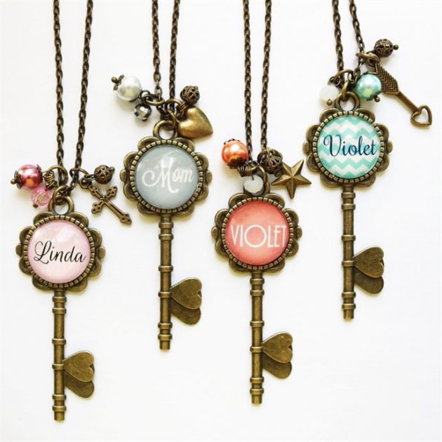 Get a Personalized Skeleton Key Necklace for only $8.99 shipped!