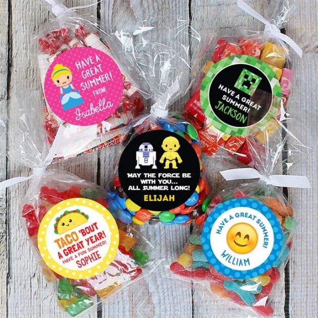 Get Last Day of School Stickers & Cello Bags for just $7.95!