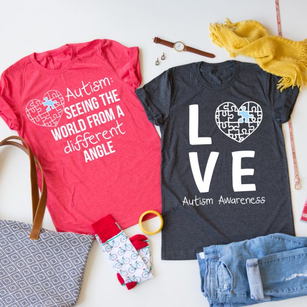 Get an Autism Awareness Tee for only $13.99!