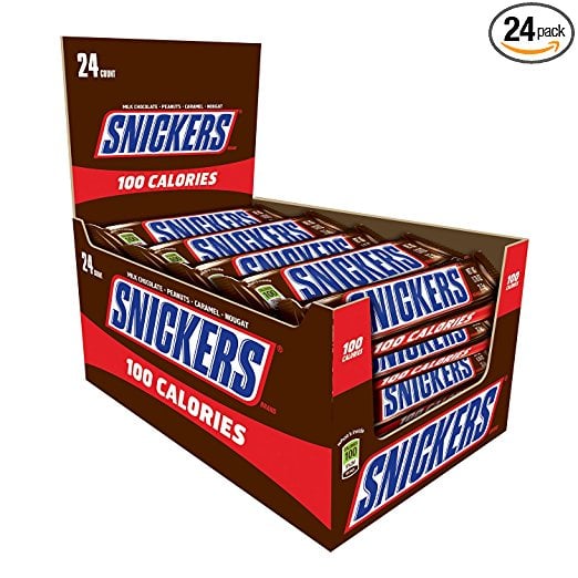 Amazon.com: Snickers 100 Calories Chocolate Candy Bar (24 count) only $8.50!