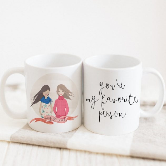 Get Personalized Portrait Mugs for just $11.99 + shipping!
