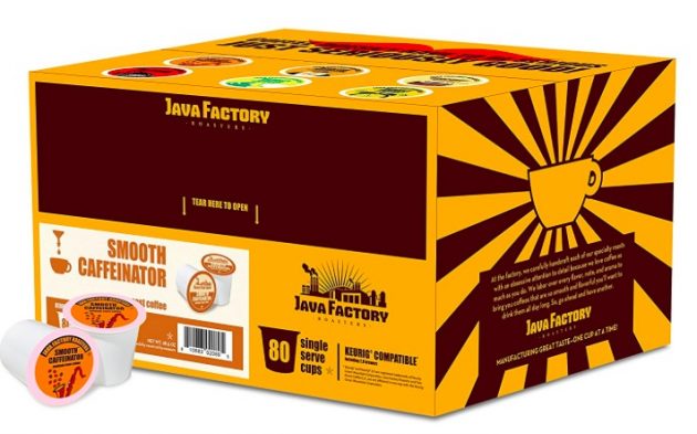 Amazon.com: Java Factory Coffee K-Cups (80 count) only $23.25 shipped! 