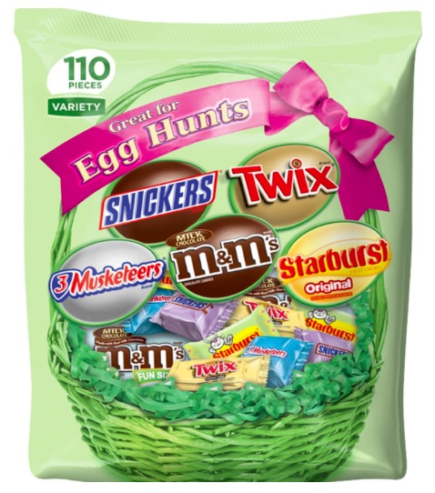 Amazon.com: MARS Chocolate and More Spring Candy Variety Mix (110 pieces) only $9.80!