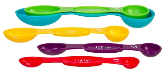 Amazon.com: Prepworks by Progressive Snap Fit Measuring Spoons (Set of 5) only $2.54!