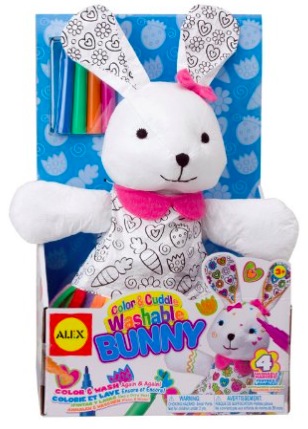 Amazon.com: ALEX Toys Craft Color and Cuddle Washable Bunny only $8.63!