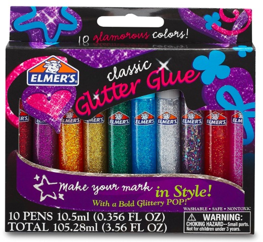 Amazon.com: Elmer's 3D Washable Glitter Glue Pens (10 pack) only $2!