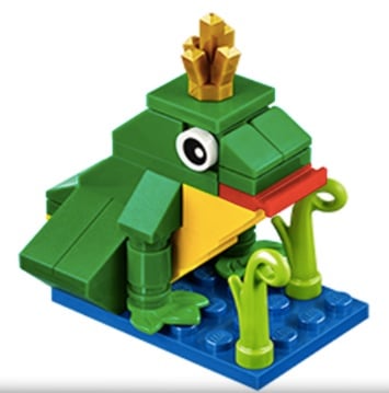 Free LEGO Frog Minibuild on April 4-5, 2018