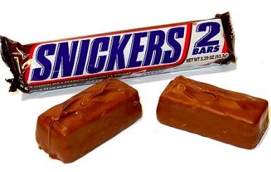New $0.50/2 Snickers Bars Printable Coupon = Large Candy Bars only $1.03 at Walmart!