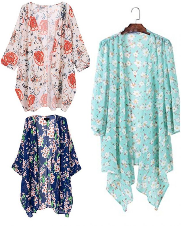 Amazon.com: Get a Women's Sheer Chiffon Kimono Cardigan for just $14.99!