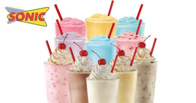 Sonic: Half-Price Ice Cream Shakes after 8 p.m. All Summer!