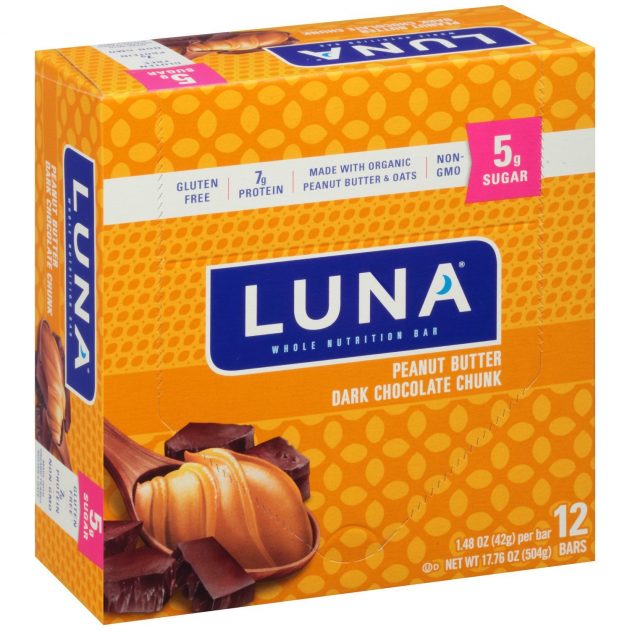 Amazon.com: LUNA Gluten Free Peanut Butter Dark Chocolate Chunk Bars (12 count) only $8.67 shipped!