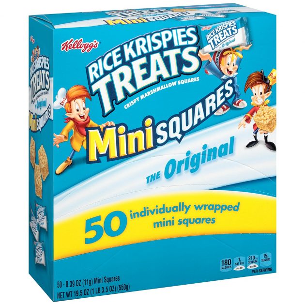 Amazon.com: Kelloggs Rice Krispies Treats Original Mini Squares Snack Bars (50 count) only $8.06 shipped!