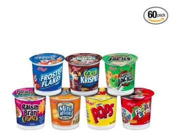 Amazon.com: Kellogg's Breakfast Cereal Assortment Variety Pack (30 count) only $9.89 shipped, plus more!