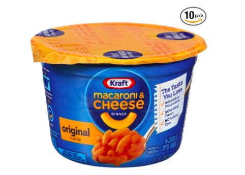 Amazon.com: Kraft Easy Mac Original Cheese Microwavable Cups (Pack of 10) only $7.08!