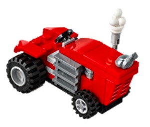 Free LEGO Tractor Minibuild on May 1-2, 2018