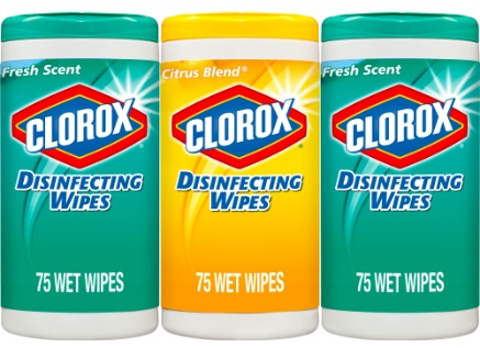Target: Clorox Disinfecting Wipes only $1.18!