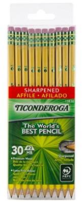 Amazon.com: Dixon Ticonderoga Wood-Cased 2HB Pencils (30 count) only $3.89!