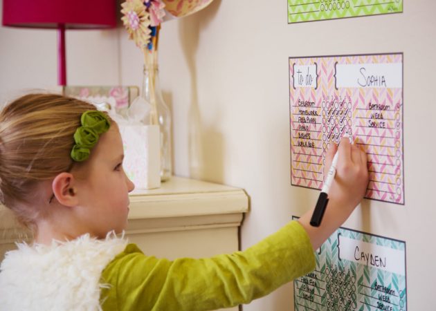 Get a Children's Chore Chart + Marker for just $9.99 + shipping!