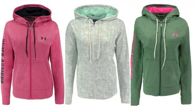 Get a Women's Under Armour Full Zip Hoodie for just $35 shipped (regularly $64.99!)