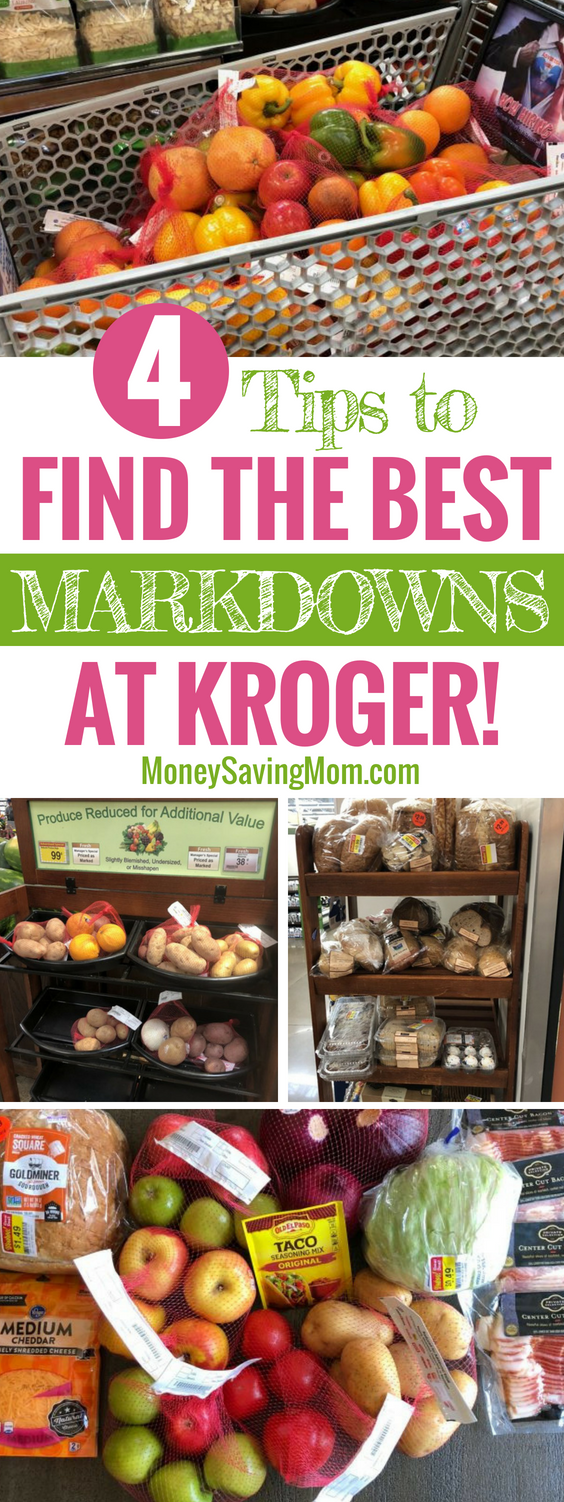 Discounted grocery markdowns