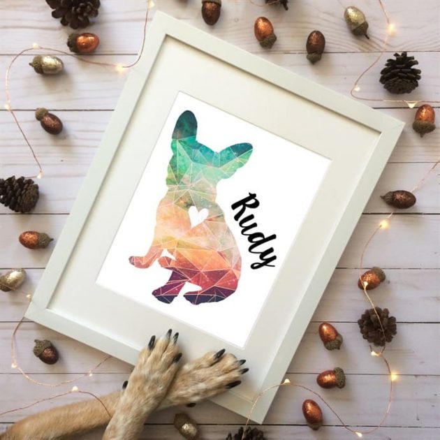 Get Mod Polygon 8x10 Pet Art Prints for just $8.99!